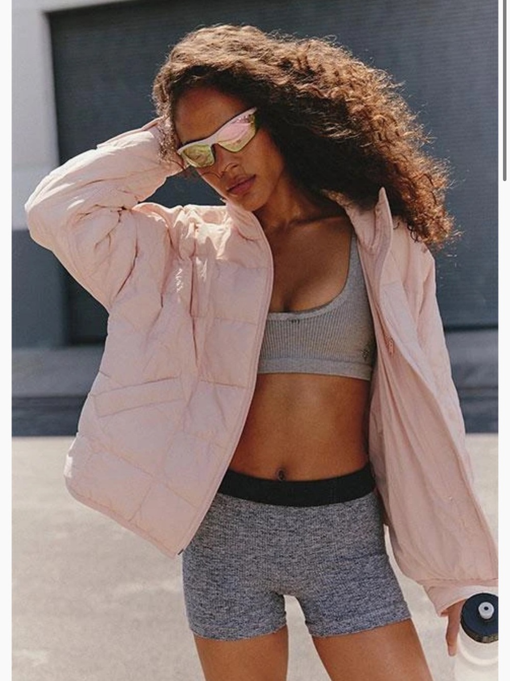 Free People packable puff jacket